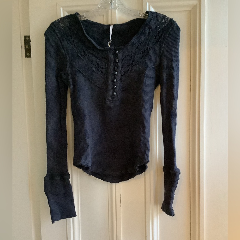 NWT Free People Come On Over Henley XS